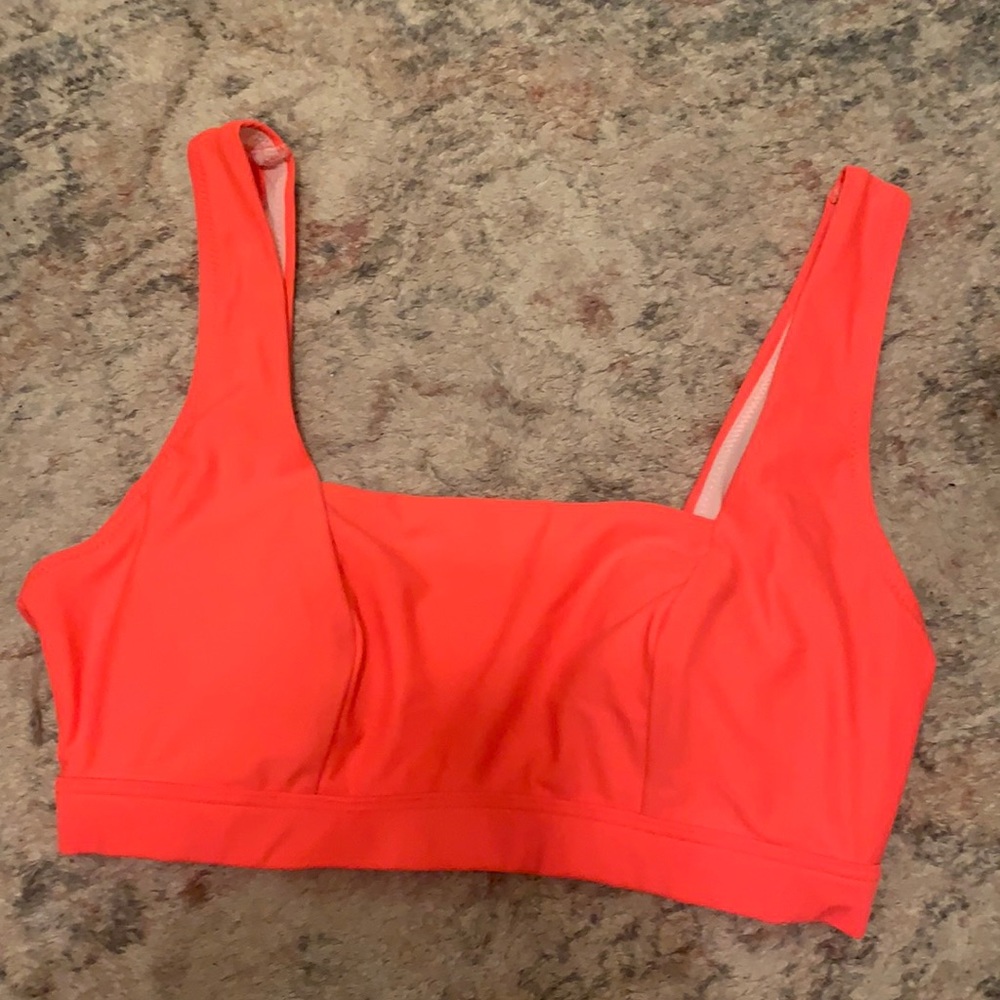 Hot pink bikini top